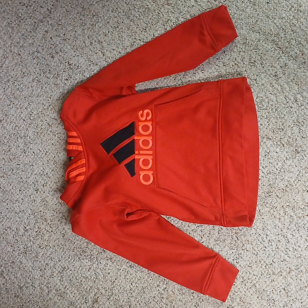 Adidas Kids Bold Red Hoodie